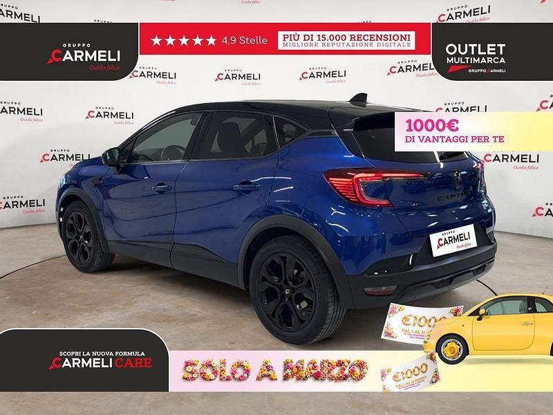 Usata Renault Captur Rive Gauche 142 CV (104 kW) 2022 Blu SUV
