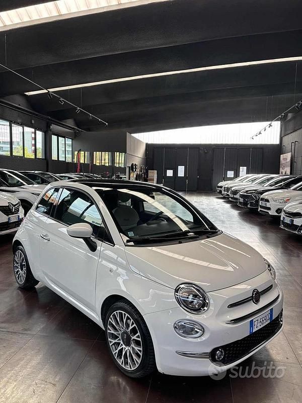 Usata Fiat 500 Lounge 69 CV (50 kW) 2020 Bianco Utilitaria