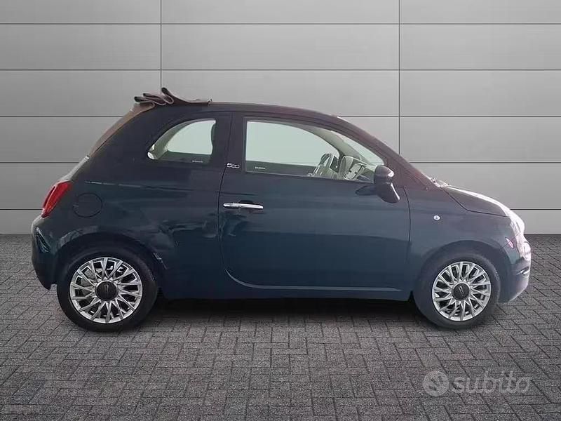 Usata Fiat 500C Lounge 69 CV (50 kW) 2020 Blu Cabrio