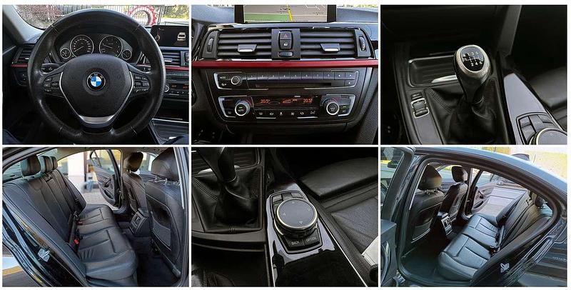 Usata BMW 318 Sport Line 136 CV (100 kW) 2014 Nero Berlina