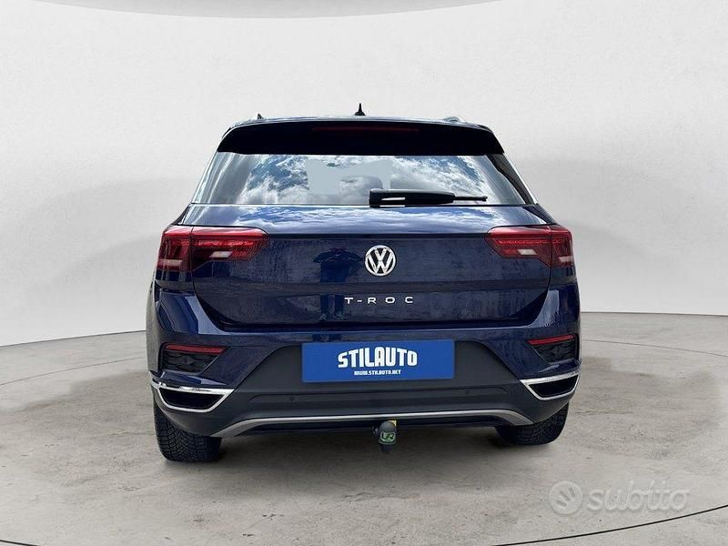 Usata VW T-Roc Advance 150 CV (110 kW) 2019 Blu SUV