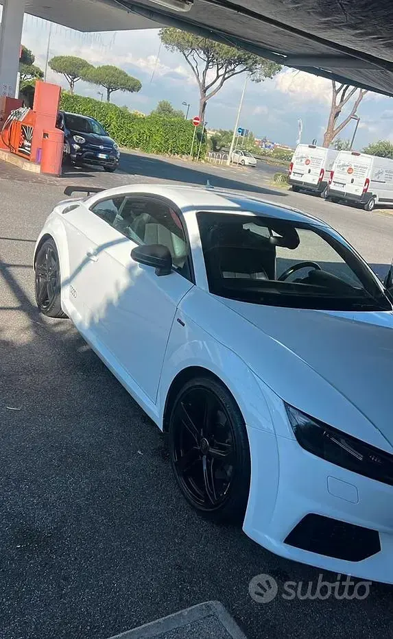 Usata Audi TT S-Line 230 CV (169 kW) 2015 Bianco Coupé