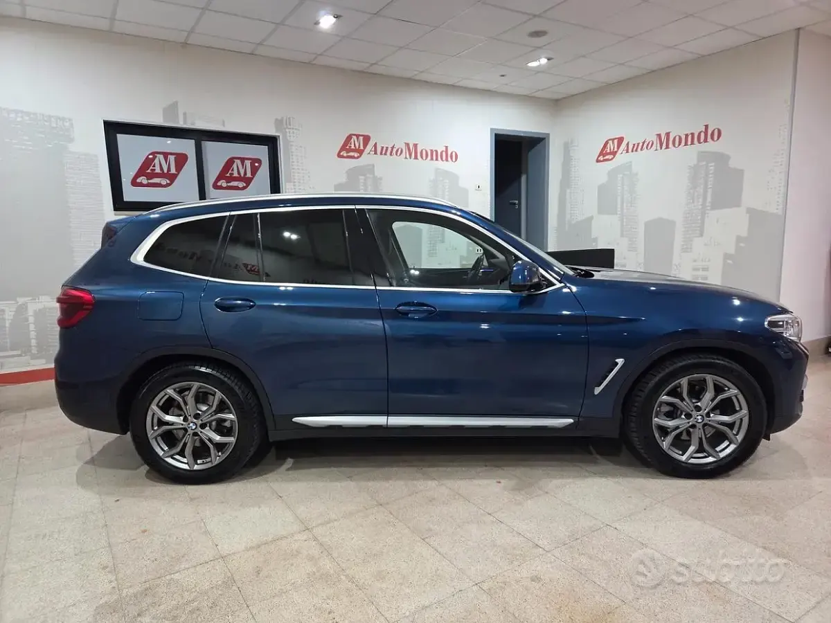 Usata BMW X3 Advantage 190 CV (139 kW) 2020 Blu SUV