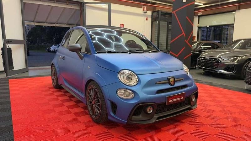 Usata Abarth 595C 180 CV (132 kW) 2021 Blu Cabrio