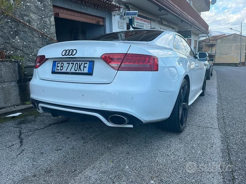 Usata Audi A5 170 CV (125 kW) 2012 Bianco Coupé