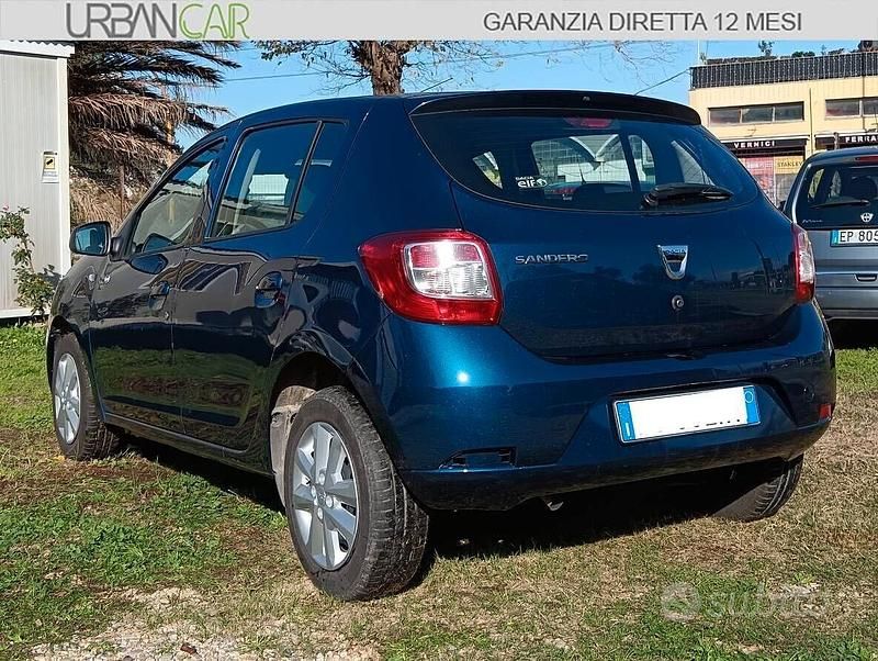 Usata Dacia Sandero 74 CV (54 kW) 2016 Blu Berlina