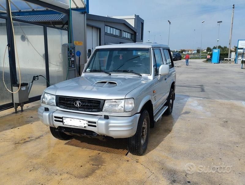 Usata Hyundai Galloper Turbo 1999 Grigio SUV