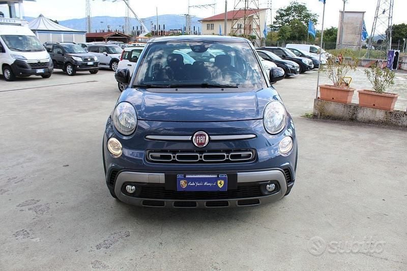 Usata Fiat 500L Cross 121 CV (88 kW) 2017 Blu Monovolume