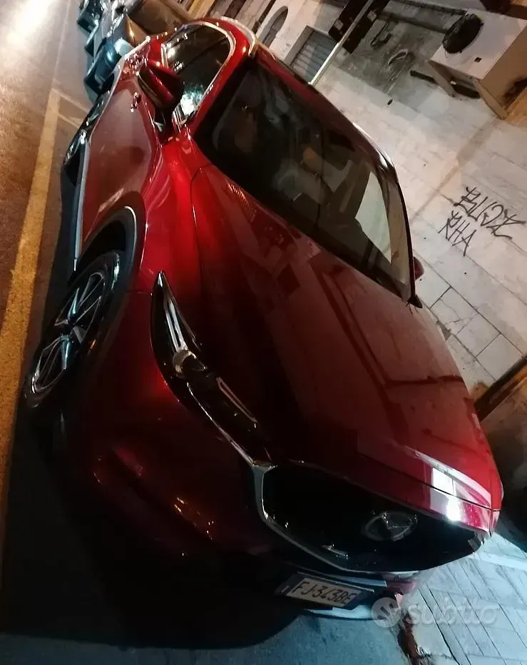 Usata Mazda CX-5 175 CV (128 kW) 2018 Rosso SUV