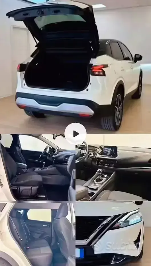 Usata Nissan Qashqai Style Edition 140 CV (102 kW) 2022 Bianco SUV