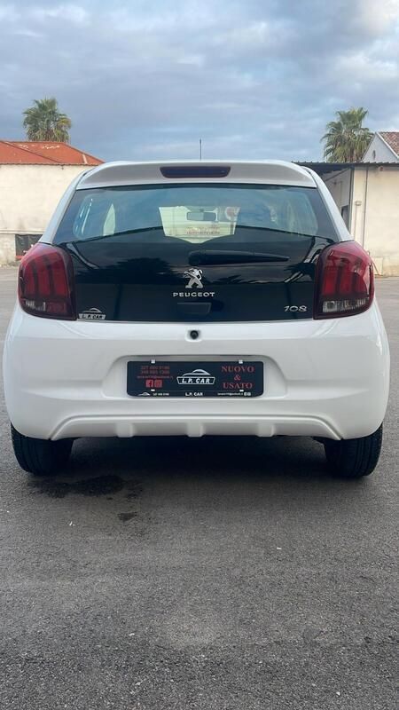 Usata Peugeot 108 72 CV (52 kW) 2021 Bianco Utilitaria
