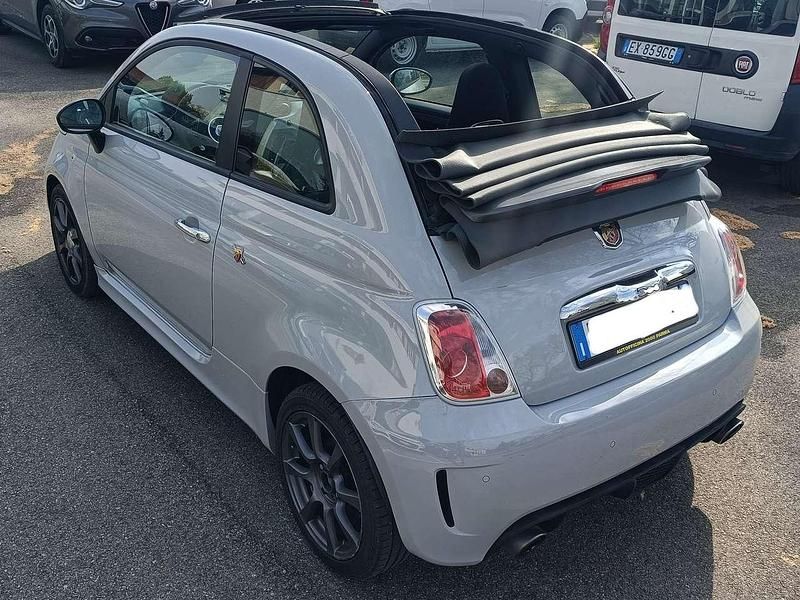 Usata Abarth 595C 140 CV (102 kW) 2013 Grigio strada Cabrio