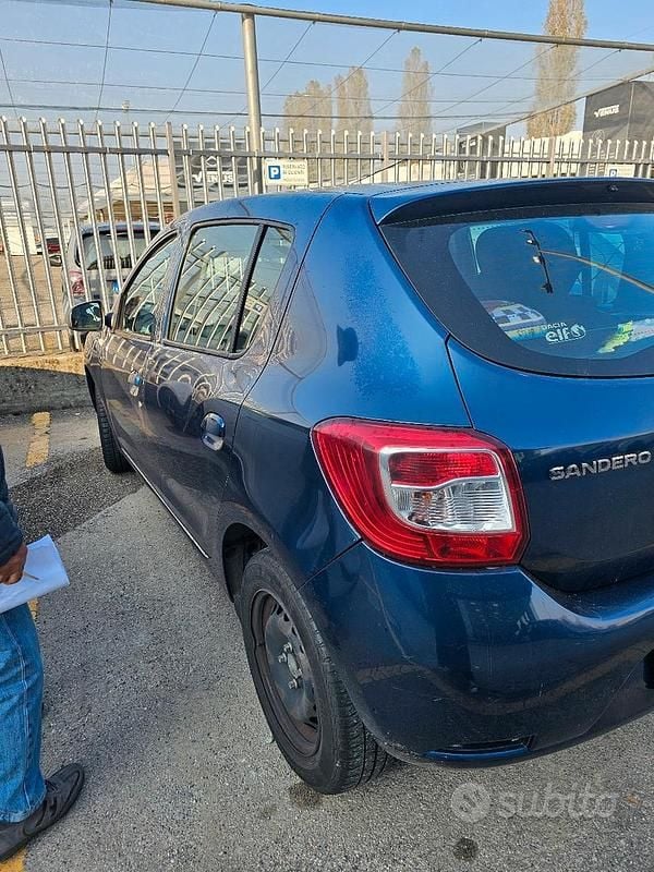 Usata Dacia Sandero 2017 Blu Berlina