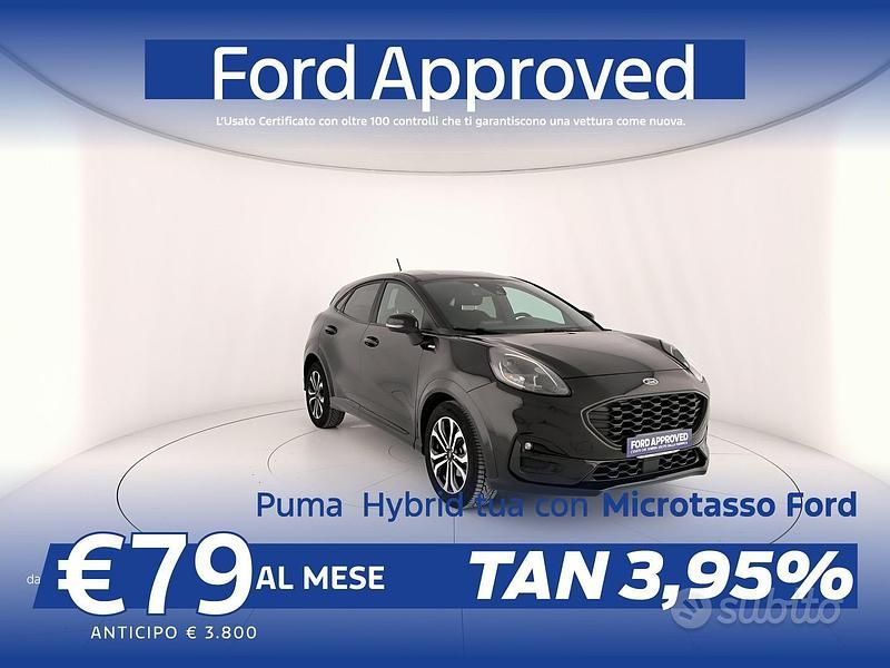 Usata Ford Puma ST-Line 125 CV (91 kW) 2022 Nero SUV