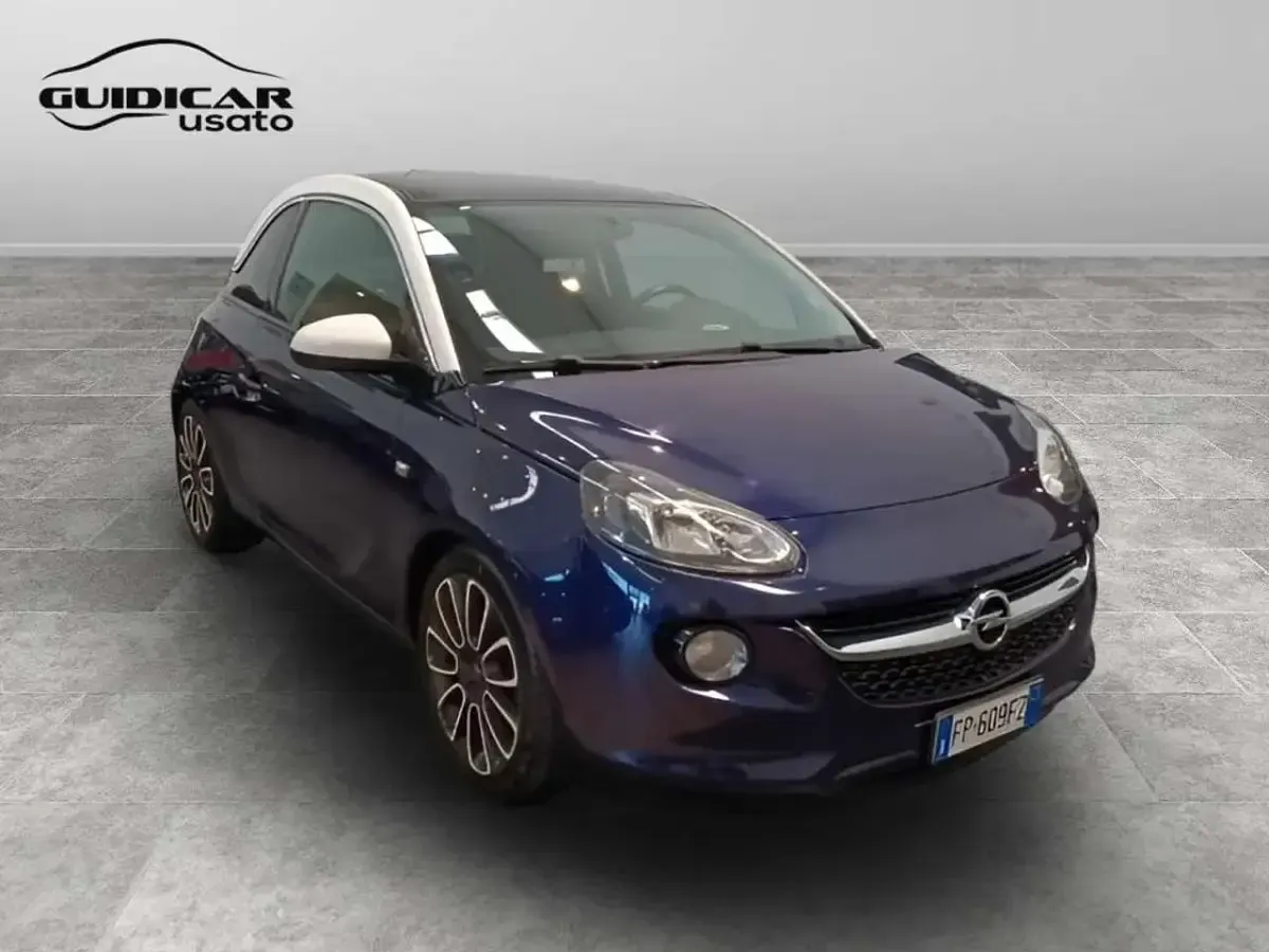 Usata Opel Adam Slam 69 CV (50 kW) 2018 Blu Utilitaria