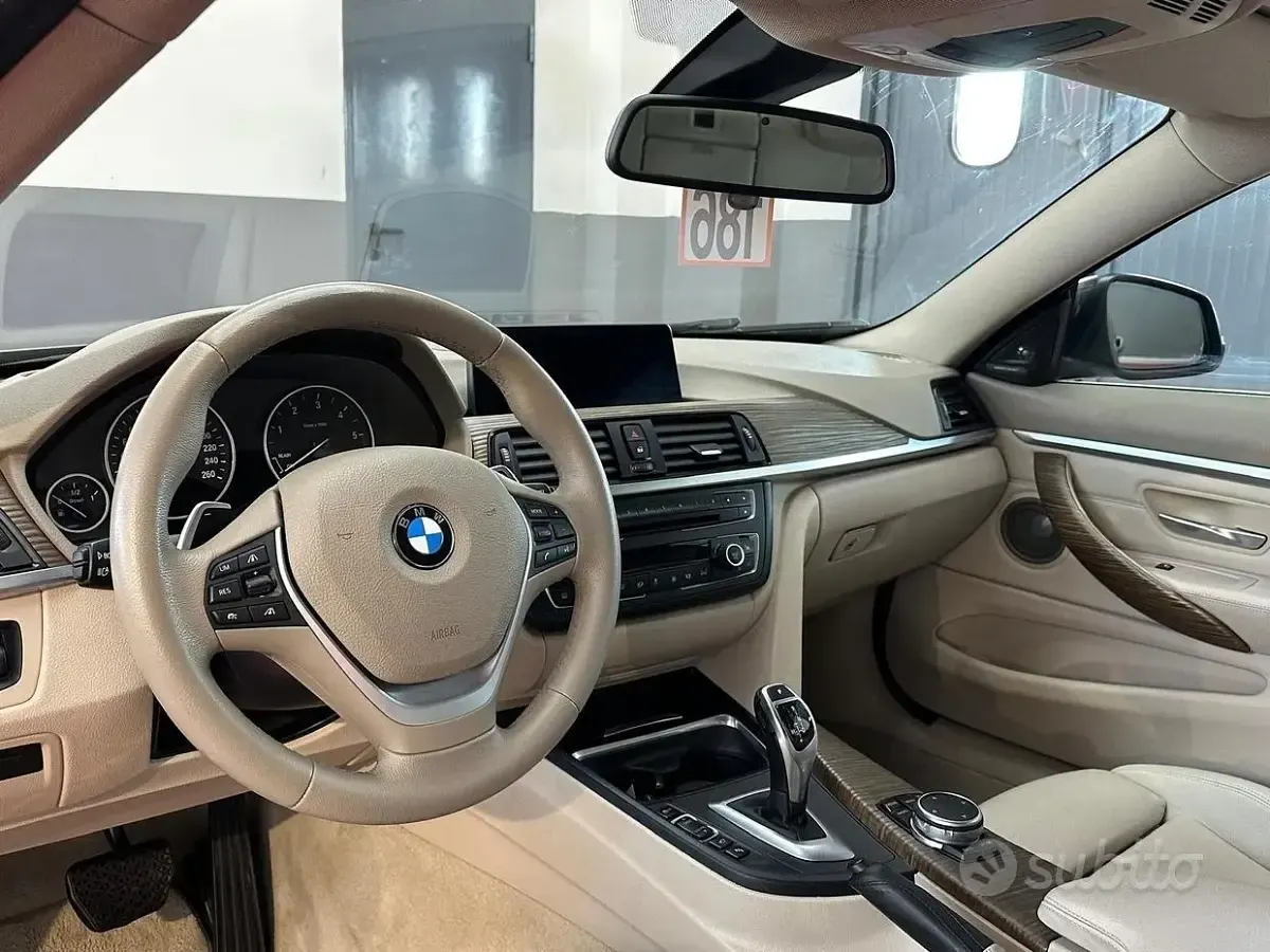 Usata BMW 420 Coupé Sport Line 190 CV (139 kW) 2015 Marrone Coupé