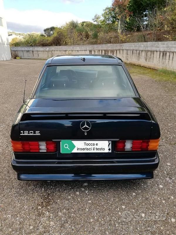 Usata Mercedes 190 185 CV (136 kW) 1988 Nero Berlina