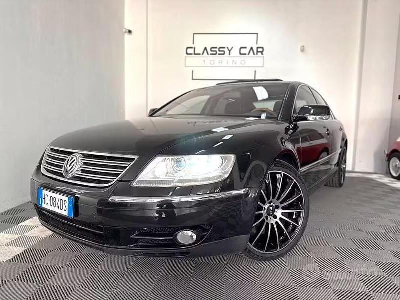 Usata VW Phaeton 450 CV (330 kW) 2006 Nero Berlina