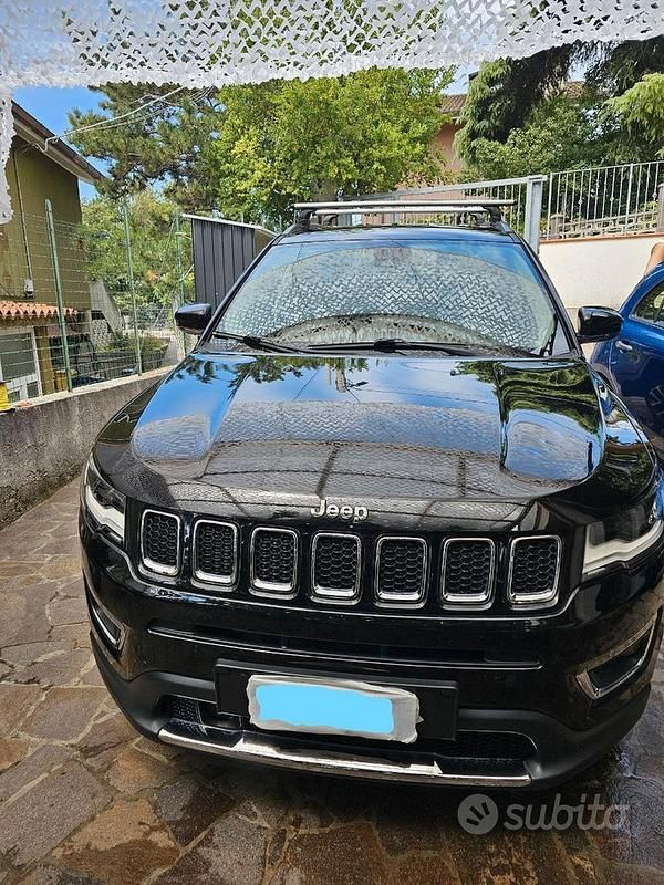 Nero Usata 2018 Jeep Compass Limited SUV | 18.500 € (Molto cara) - Immagine 1/4