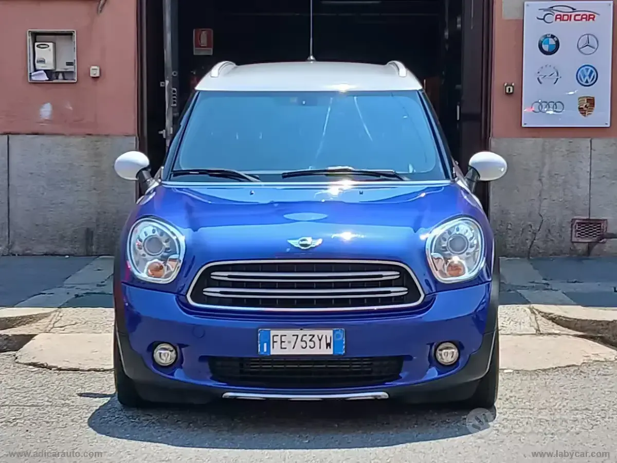 Usata Mini Cooper D Countryman 111 CV (81 kW) 2016 Blu/azzurro SUV