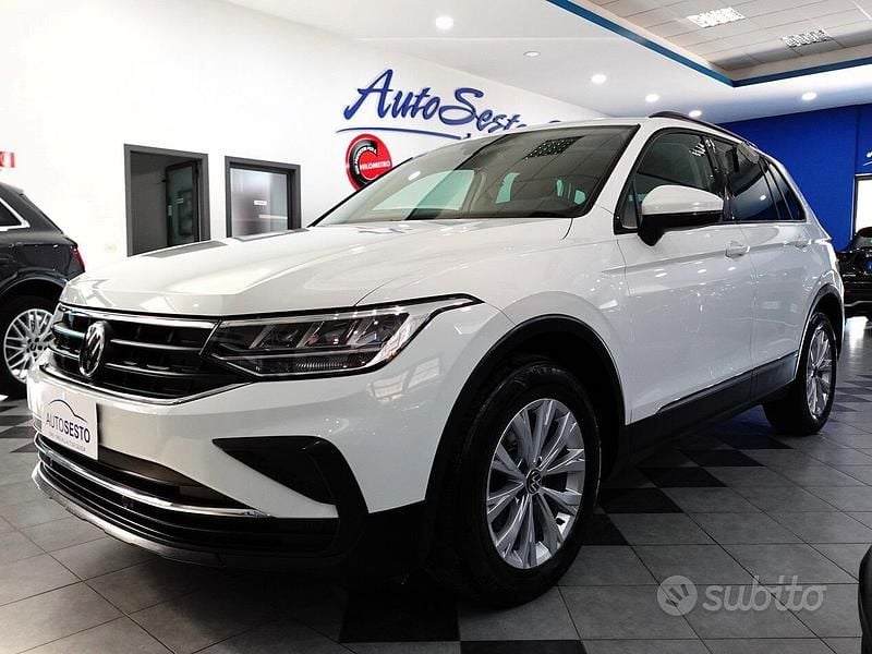 Usata VW Tiguan Life 150 CV (110 kW) 2021 Bianco SUV
