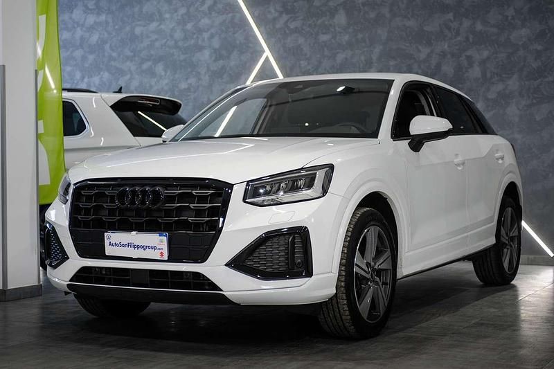 Usata Audi Q2 S-Line 116 CV (85 kW) 2023 Bianco pastello SUV