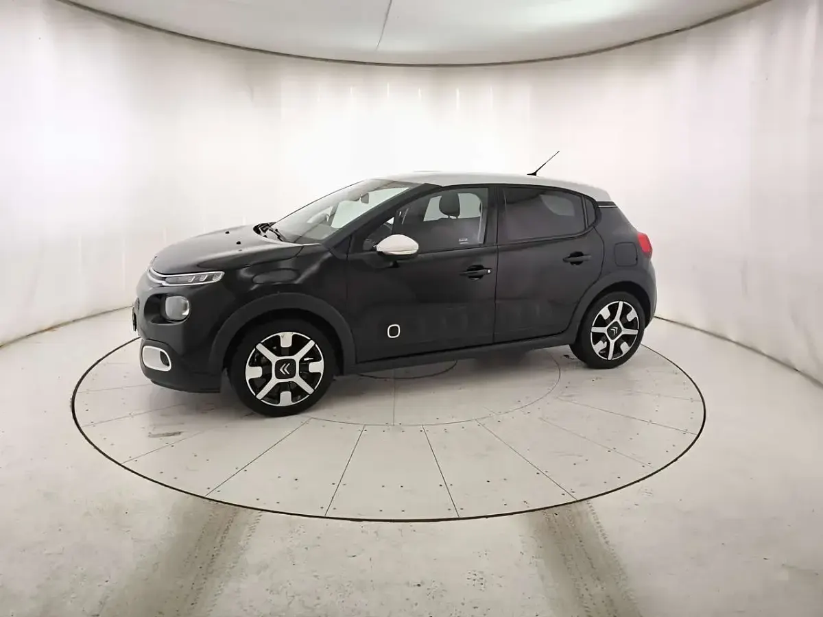 Usata Citroën C3 PureTech 82 CV (60 kW) 2017 Nero Berlina