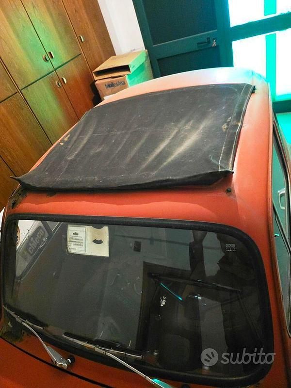 Usata Fiat Cinquecento 1970 Rosso Utilitaria