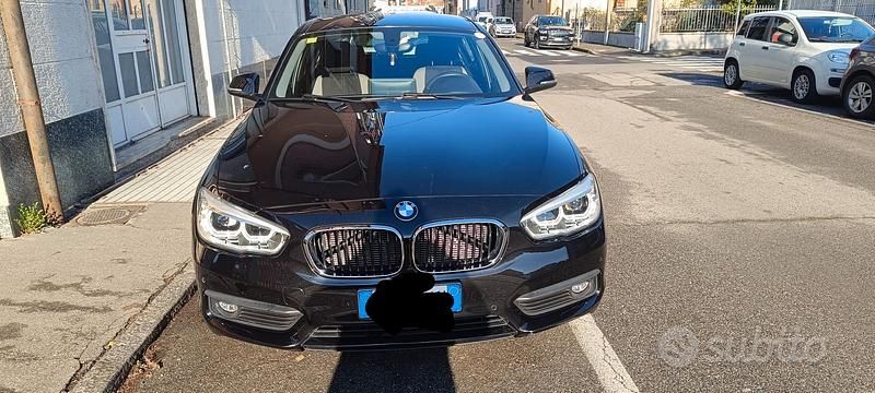 Usata BMW 116 Advantage 116 CV (85 kW) 2017 Nero Utilitaria