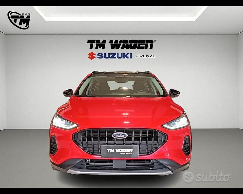 Usata Ford Focus Active 125 CV (91 kW) 2022 Rosso Station wagon