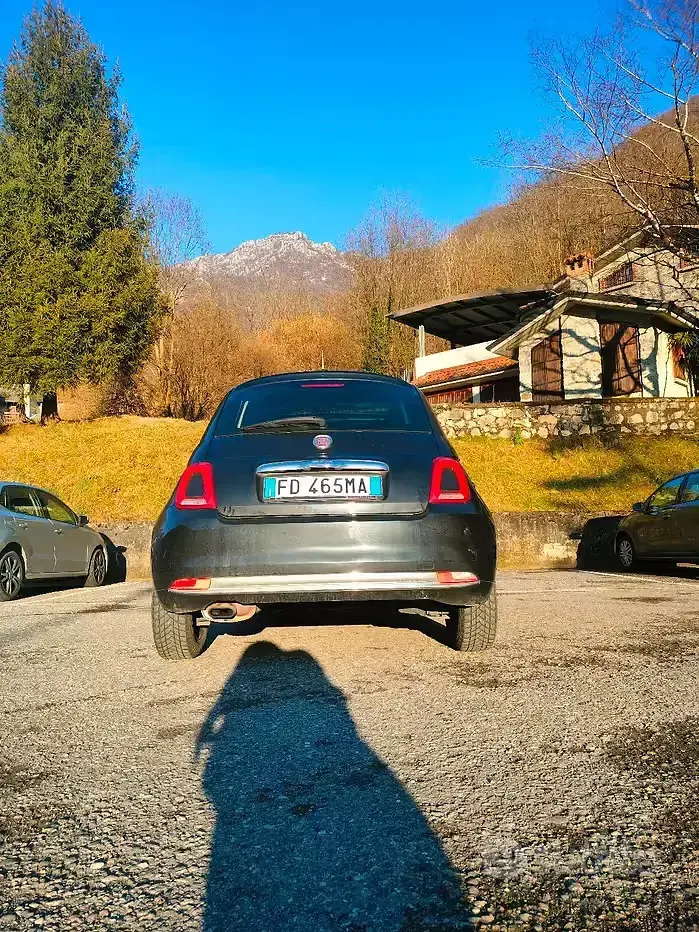 Usata Fiat 500 69 CV (50 kW) 2016 Nero Berlina