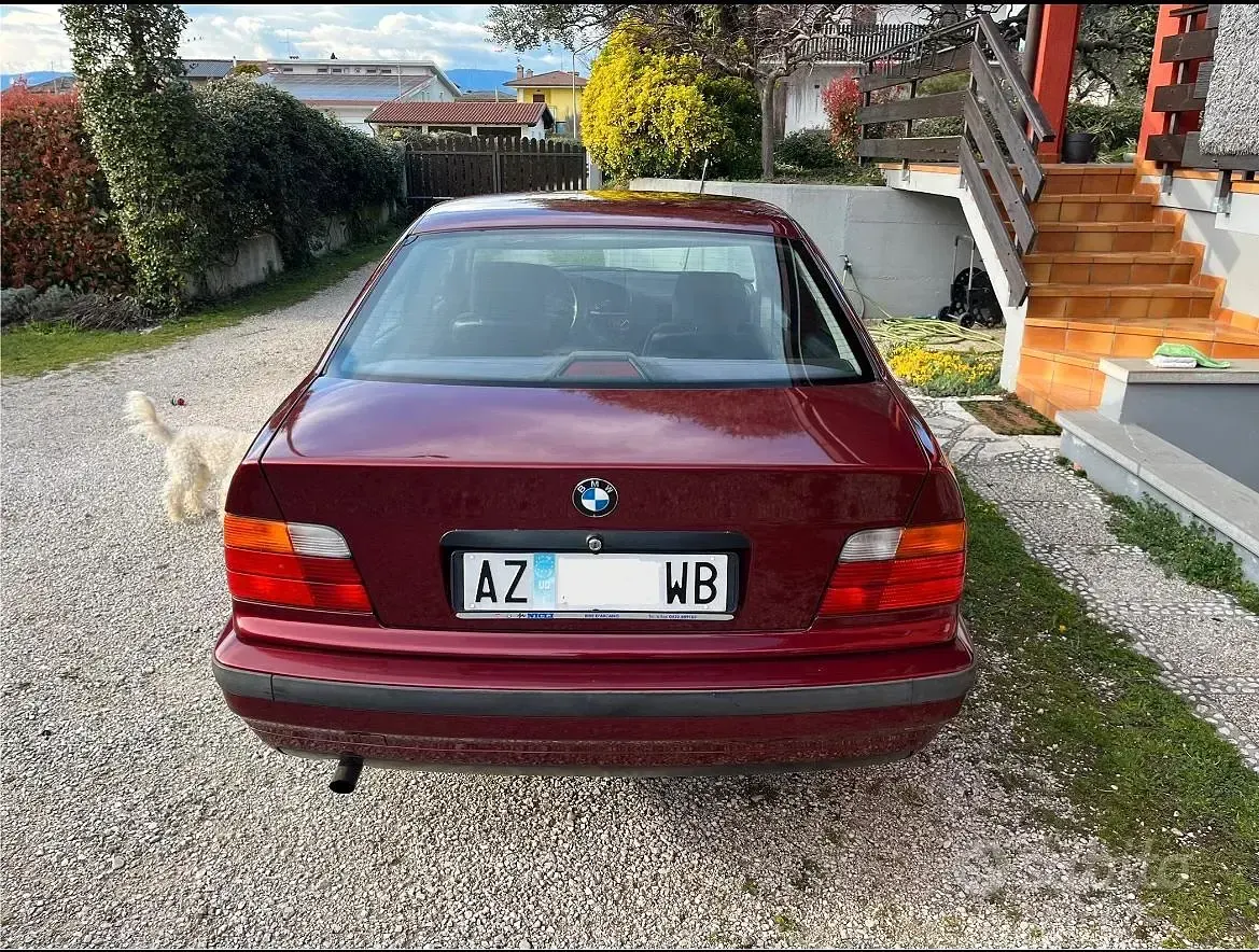 Usata BMW 318 116 CV (85 kW) 1994 Rosso Berlina