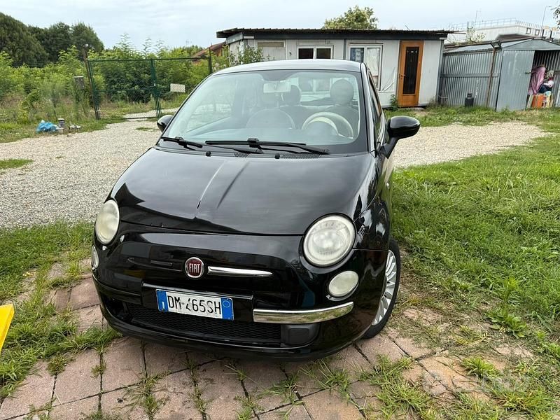 Usata Fiat 500 100 CV (73 kW) 2008 Nero Utilitaria
