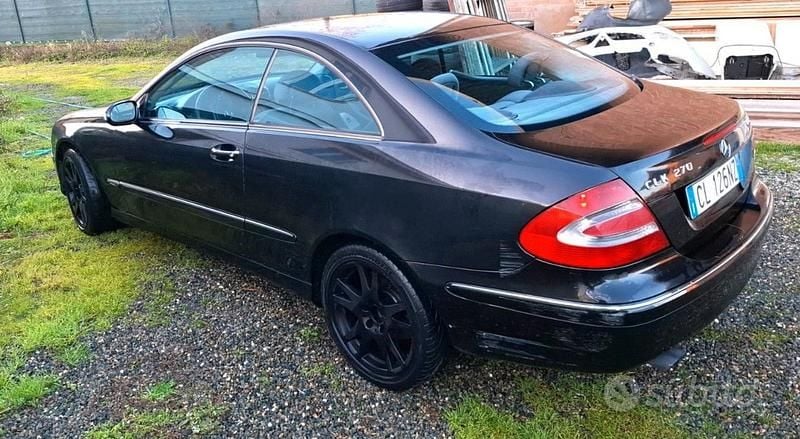 Usata Mercedes CLK270 Avantgarde 2004 Nero Berlina