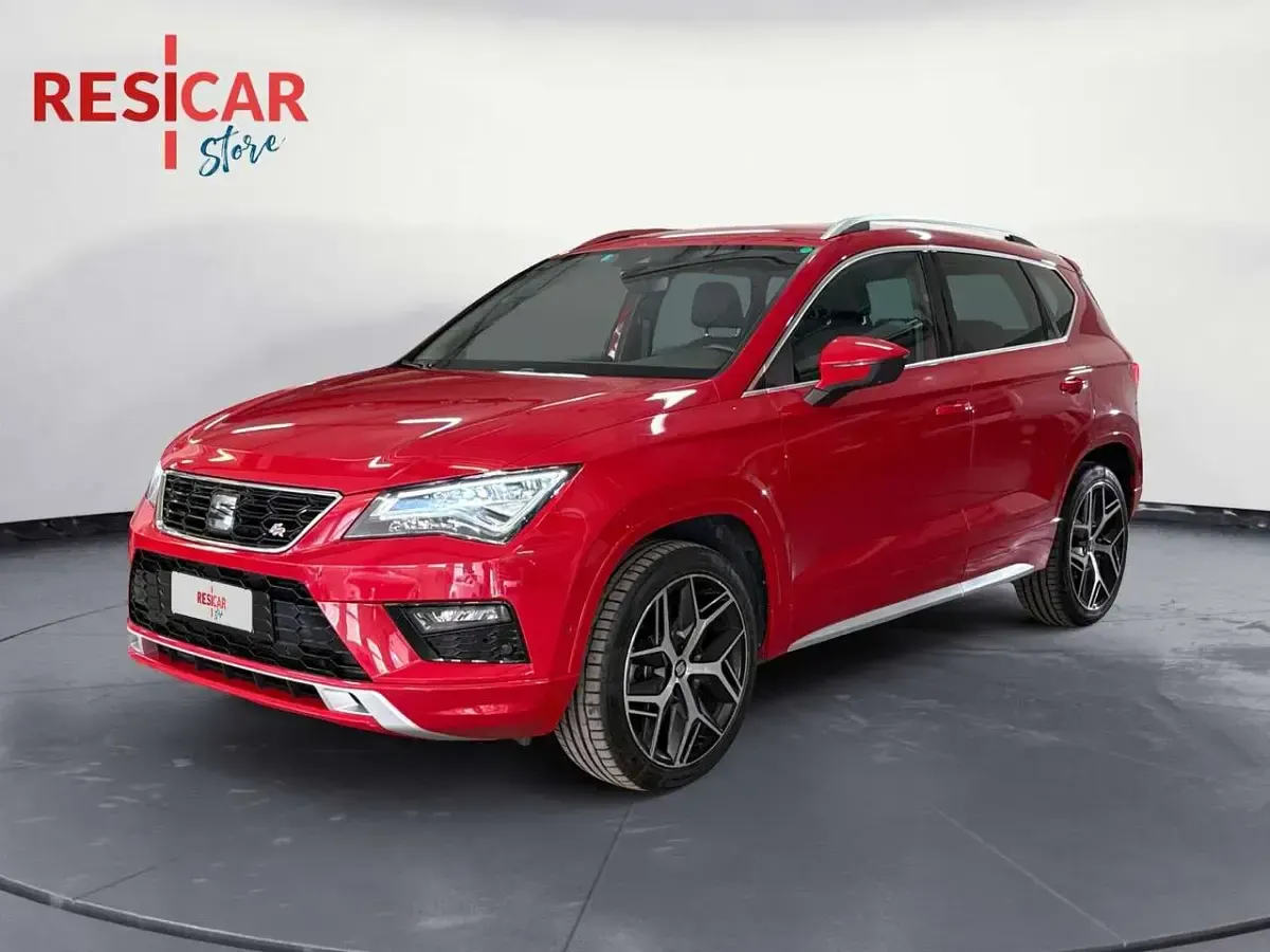 Begagnad Seat Ateca FR 190 HK (139 kW) 2018 Röd SUV