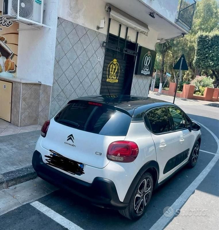 Usata Citroën C3 82 CV (60 kW) 2019 Bianco Berlina