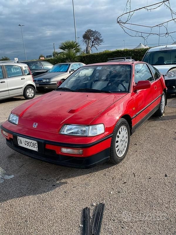 Usata Honda CR-X 131 CV (96 kW) 1991 Rosso Coupé