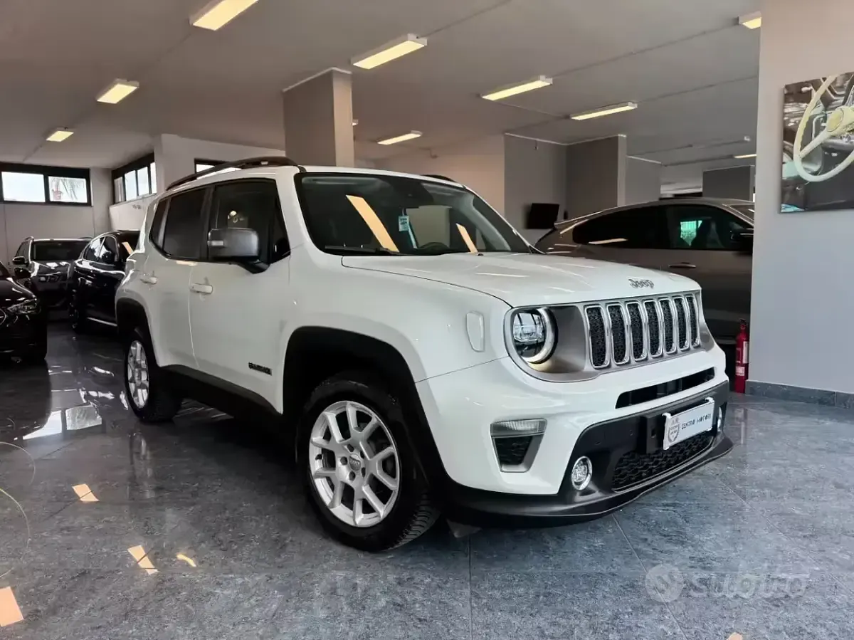 Usata Jeep Renegade Limited 131 CV (96 kW) 2021 Bianco pastello SUV