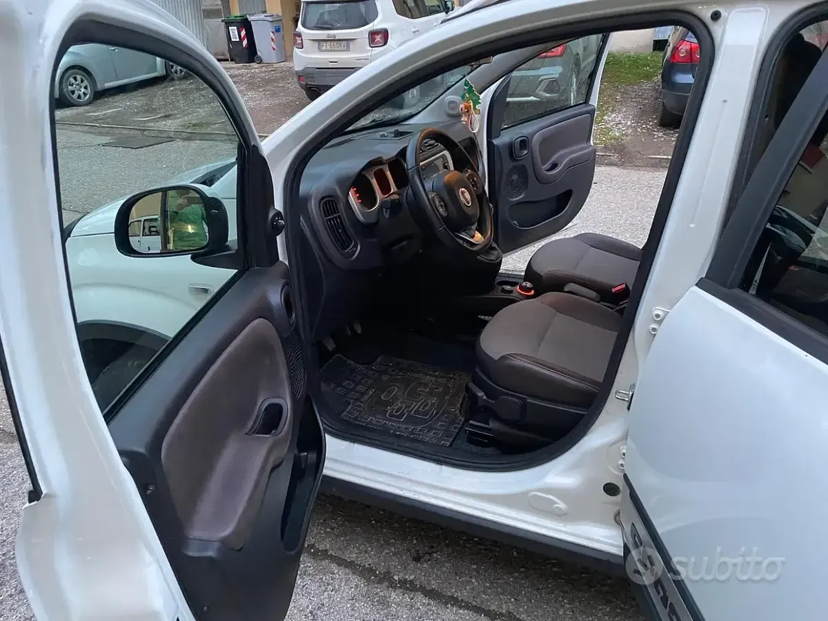 Usata Fiat Panda Cross Cross 95 CV (69 kW) 2018 Bianco Utilitaria