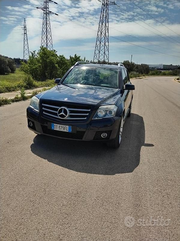 Usata Mercedes GLK320 224 CV (164 kW) 2008 Blu SUV