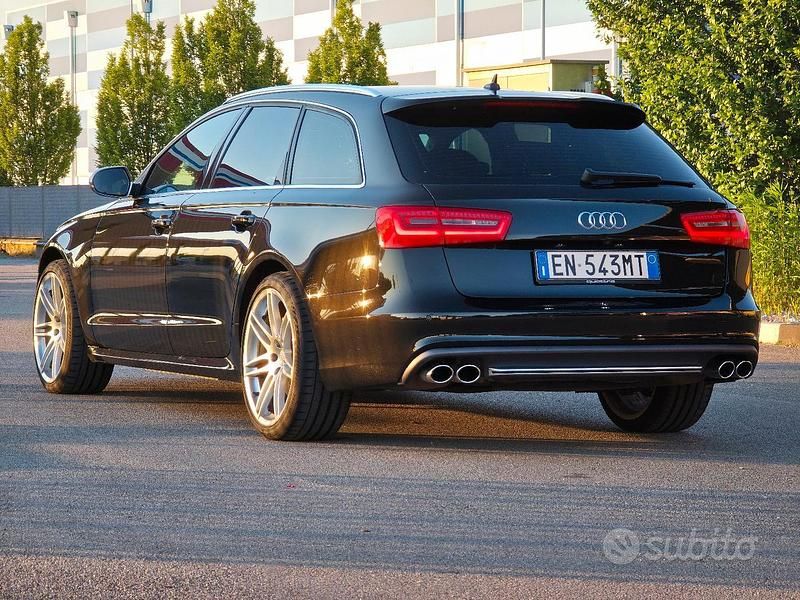 Usata Audi A6 Ambiente 245 CV (180 kW) 2012 Nero Station wagon
