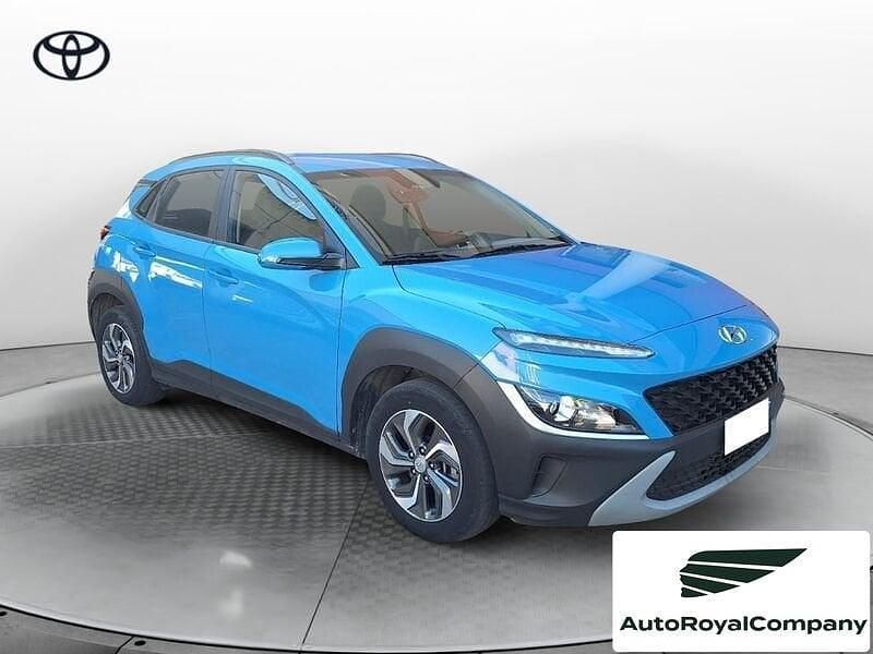 Usata Hyundai Kona 141 CV (103 kW) 2022 Blu/azzurro SUV
