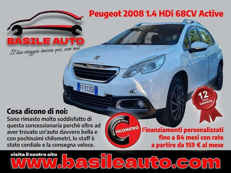 Usata Peugeot 2008 Active 92 CV (67 kW) 2013 Grigio SUV