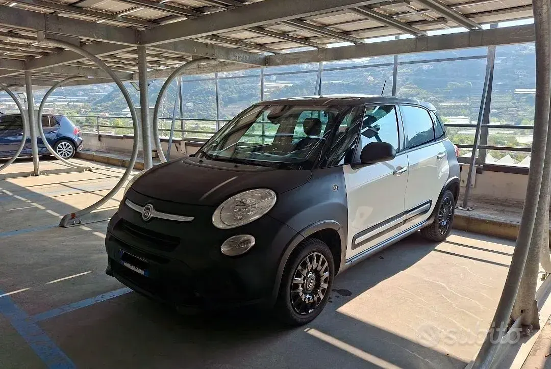 Usata Fiat 500L Trekking 105 CV (77 kW) 2014 Bianco Monovolume