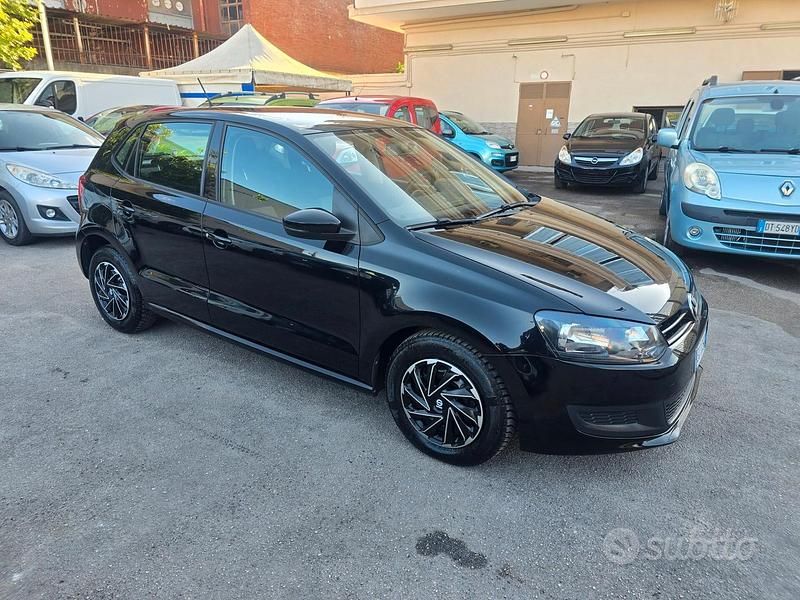 Usata VW Polo Comfortline 75 CV (55 kW) 2011 Nero Berlina