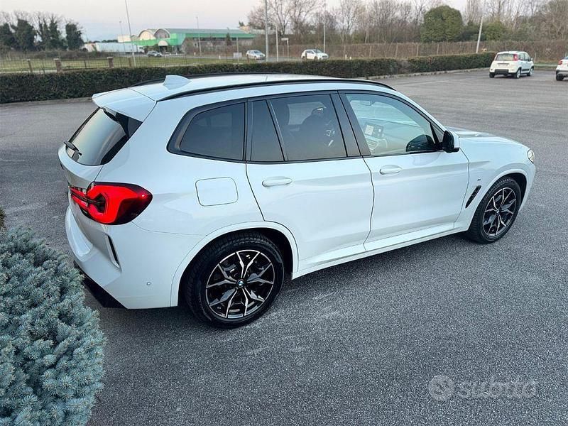 Usata BMW X3 M Sport 190 CV (139 kW) 2022 Bianco SUV