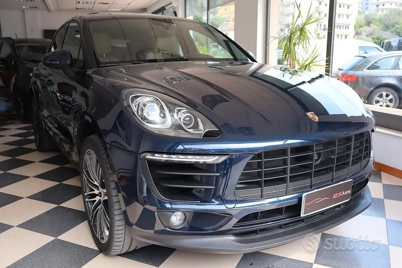 Brugt Porsche Macan 252 HK (185 kW) 2018 Blå SUV