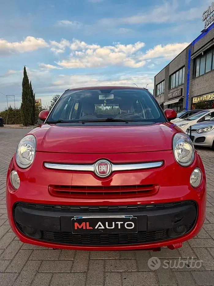 Usata Fiat 500L Lounge 95 CV (69 kW) 2016 Rosso Monovolume