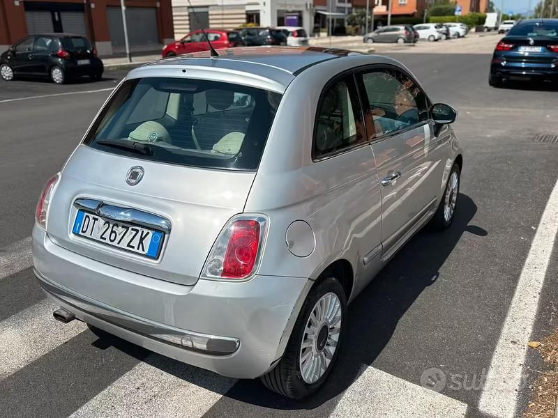 Usata Fiat 500 75 CV (55 kW) 2010 Grigio Berlina
