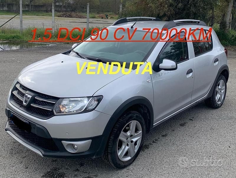 Usata Dacia Sandero Prestige 90 CV (66 kW) 2015 Grigio Berlina